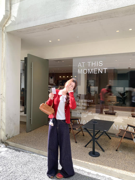 <曾小咸推荐>2.24现货秒杀 ！微信超特价！韩系蝴蝶结娃娃领长袖t恤 日常139.99 立减80 秒杀59.99！！ 商品图6