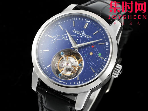 RMS积家Master Ultra Thin Tourbillon 大师陀飞轮系列 男士腕表 搭载高端定制手动陀飞轮机械机芯 商品图2