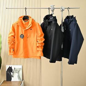 高端品质  男女同款 可隆小树秋冬季男款女款三防面料三合一俩件套连帽冲锋衣