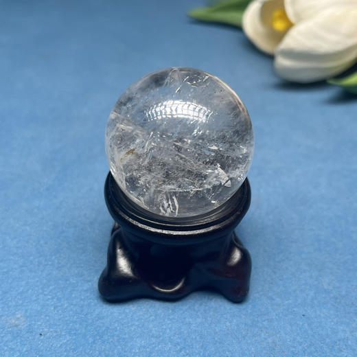 福利｜白水晶球直径约3cm【器悟雅玩】 商品图3