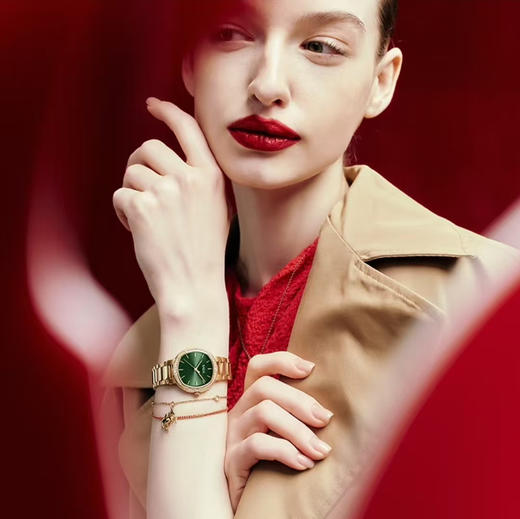 SAGA世家表 · 金色表盘轻奢女表时尚珠宝腕表套装马年轻奢小众圆表新年女友礼物 商品图2