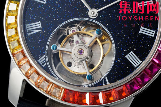 RMS百达翡丽古典陀飞轮系列 彩虹圈 真陀飞轮 男士腕表 表径42mm 搭载高端定制手动陀飞轮机械机芯 商品图4