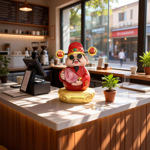 【成都印钞】碎钞财神爷摆件 商品图7