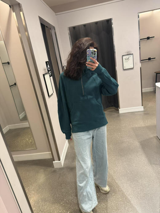 🉐 699美国直邮！Lululemon长卫衣
绿色：XS/S  130斤内
黑色： XS/S 130 斤内 商品图5