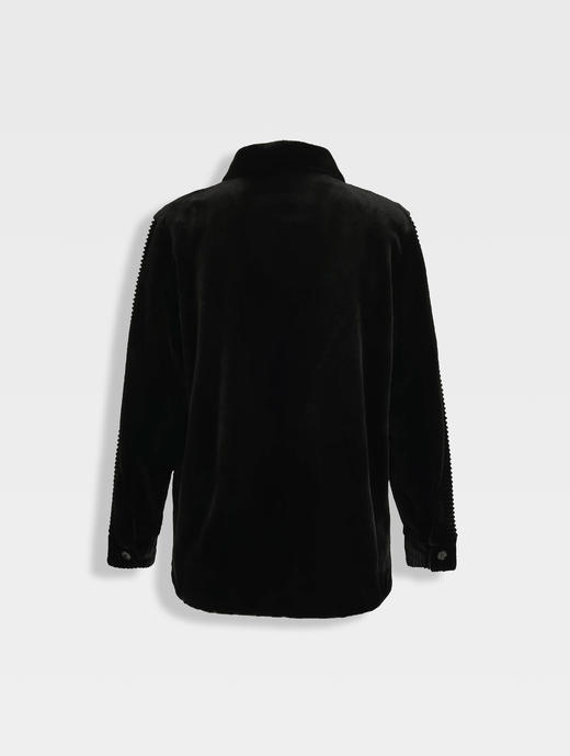 callisto黑色水貂毛皮草 商品图1