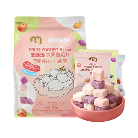 麦德龙 麦臻选xMOOMIN水果酸奶块 150g