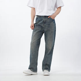 韩系简约直筒牛仔裤-纪念日百货门店同款169643431