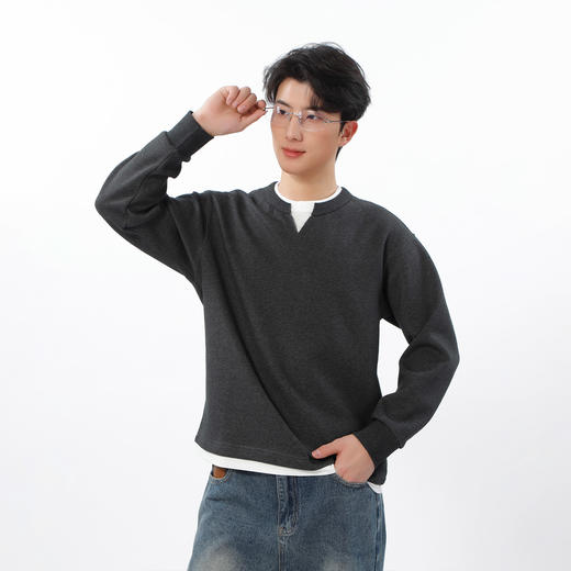 假两件V领卫衣-纪念日百货门店同款169094823 商品图0