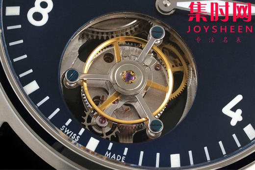 新款IWC万国 RMS飞行员陀飞轮系列 男士腕表 表径43mm 搭载高端定制手动陀飞轮机械机芯 商品图4