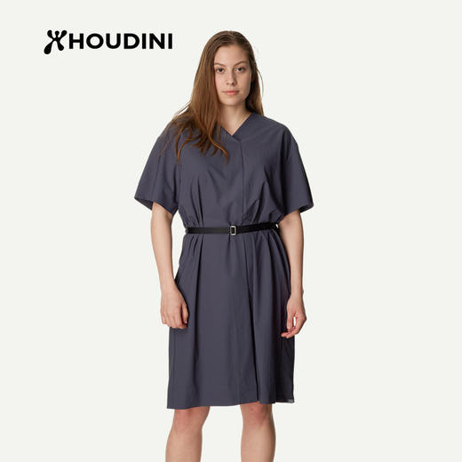 HOUDINI胡丁尼Cosmo Dress都市户外26夏新女宽松休闲长裙  860070 商品图5