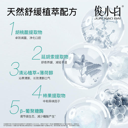 俊小白舒愈抗糖漱口水 商品图3