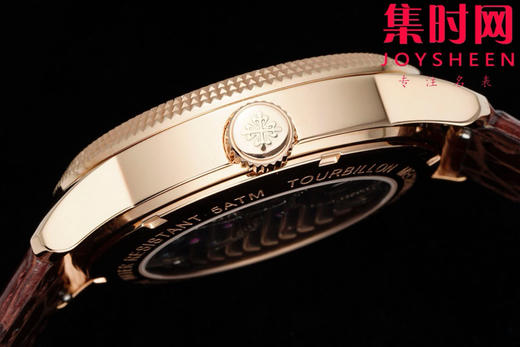 RMS百达翡丽古典陀飞轮系列 彩虹圈 真陀飞轮 男士腕表 表径42mm 搭载高端定制手动陀飞轮机械机芯 商品图5