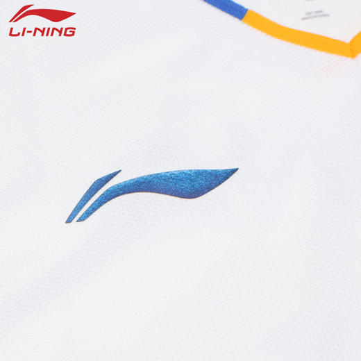 李宁羽毛球服国青队大赛系列运动无袖背心AVSW027透气短袖上衣 商品图2