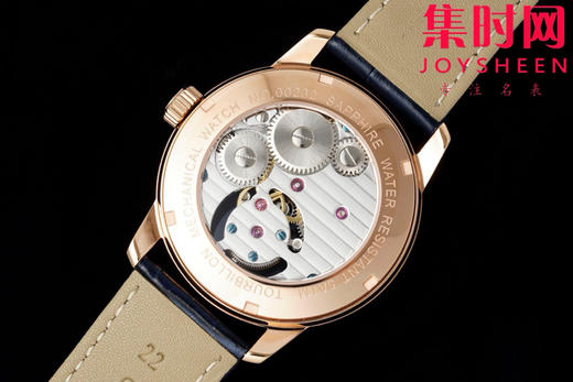 RMS百达翡丽古典陀飞轮系列 彩虹圈 真陀飞轮 男士腕表 表径42mm 搭载高端定制手动陀飞轮机械机芯 商品图8