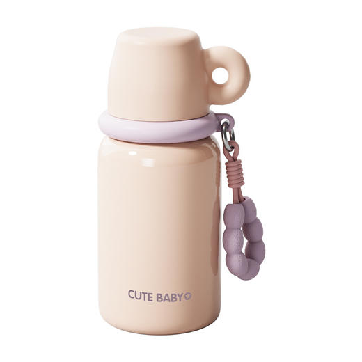 提环保温杯女304不锈钢迷你口袋便捷杯 商品图4