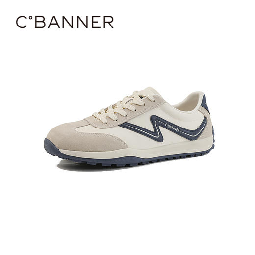 千百度2026春季男鞋舒适包容性强颜值脚感双在线阿甘鞋A26179222 商品图0