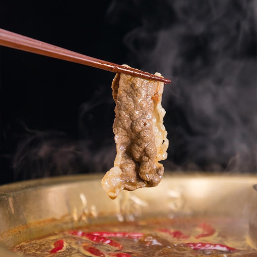 华牧鲜安格斯谷饲牛排套餐1280g（澳洲谷饲西冷160g*2+阿根廷谷饲板腱120g*2+澳洲谷饲肉眼160g*2+澳洲日式肥牛片200g*2）送黑椒酱80g*2 家庭聚餐&节日送礼优选 商品图5