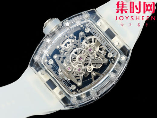 RM清透的极致 里查德米尔 理查德米勒RM56-02 蓝宝石水晶 真陀飞轮 RM056-02透明水晶腕表 商品图8