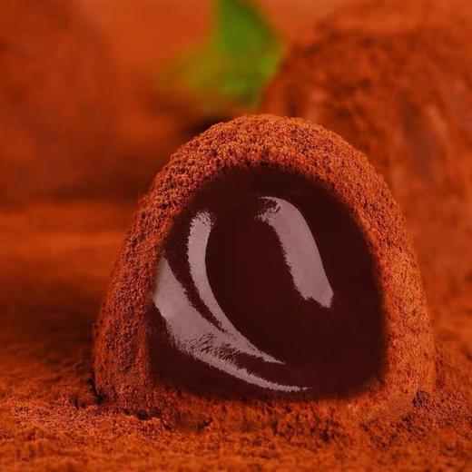 【丝滑口感❗️送礼超有面】马来西亚风味可可脂松露形黑巧克力独立包装休闲零食400g盒。jd 商品图2