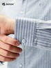 【抗菌防臭】波顿男士春秋冬秋季翻领纯棉磨毛条纹衬衫修身百搭舒适通勤衬衣MS129325 商品缩略图4