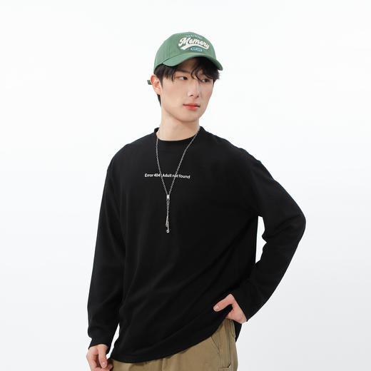 基础云朵绒长袖T恤-纪念日百货门店同款169643263 商品图1