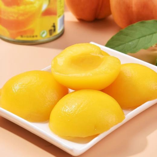 春节不打烊【|果肉鲜美❗️细腻留香】砀山特产糖水黄桃罐头425g整箱装新鲜水果捞餐饮商用烘培专用罐头。jd 商品图3