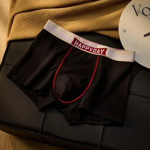 【GZ】年后发无忧购26年春季礼盒装4条装55元包邮男士内裤纯棉抗菌透气平角内裤8790（预计2.26开始发货) 商品图11