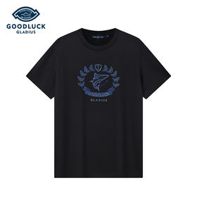 【莫代尔】德鲨白色百搭短袖T恤男2026夏季新款休闲打底衫