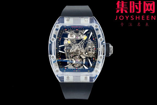 RM清透的极致 里查德米尔 理查德米勒RM56-02 蓝宝石水晶 真陀飞轮 RM056-02透明水晶腕表 商品图0