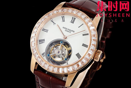 RMS百达翡丽古典陀飞轮系列 彩虹圈 真陀飞轮 男士腕表 表径42mm 搭载高端定制手动陀飞轮机械机芯 商品图2