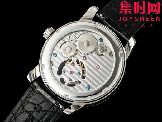 RMS积家Master Ultra Thin Tourbillon 大师陀飞轮系列 男士腕表 搭载高端定制手动陀飞轮机械机芯 商品图8