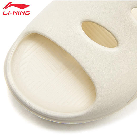 李宁羽毛球场边拖鞋男女同款春夏防滑运动凉拖AYCV001 商品图1