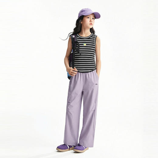 男女童梭织单裤夏季新款安奈儿童装EM626719 商品图3