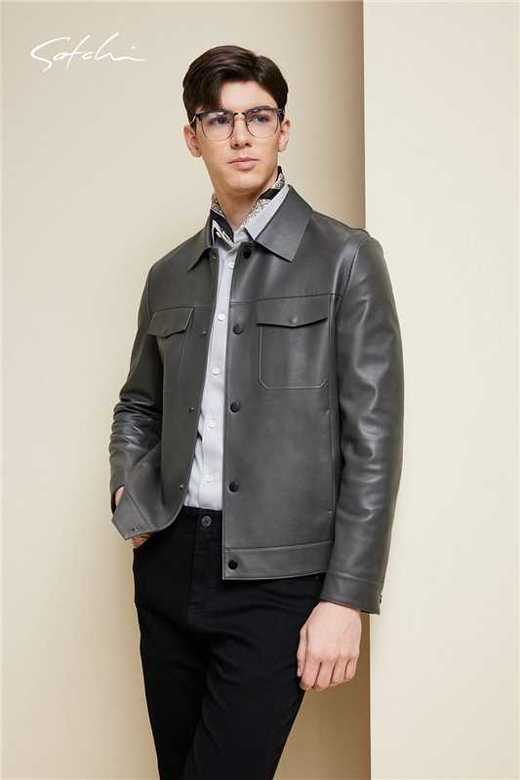 4F 沙驰 皮衣 商品图0