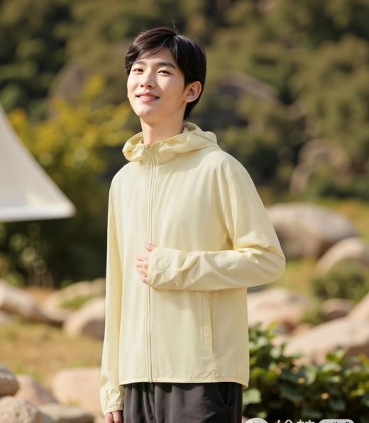 佐丹奴男装26年新款户外透气防晒净色风衣01076011 商品图0