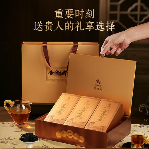 华祥苑-201.6g星时光金御肉桂岩茶礼盒装 商品图0