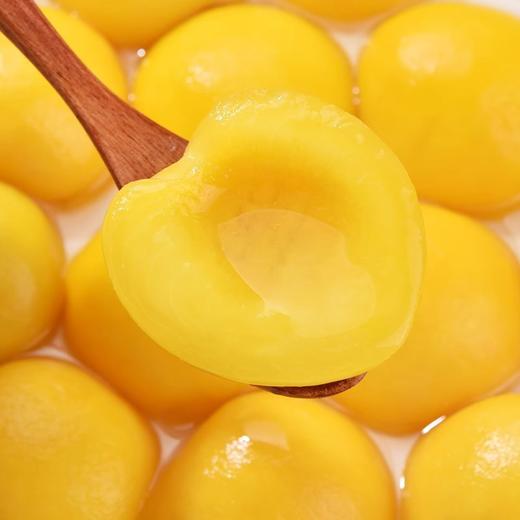 春节不打烊【|果肉鲜美❗️细腻留香】砀山特产糖水黄桃罐头425g整箱装新鲜水果捞餐饮商用烘培专用罐头。jd 商品图2
