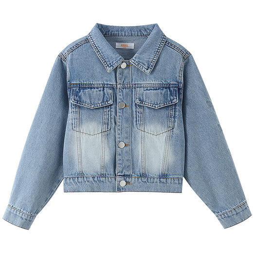 女童牛仔外套春季新款安奈儿童装EG615702 商品图5