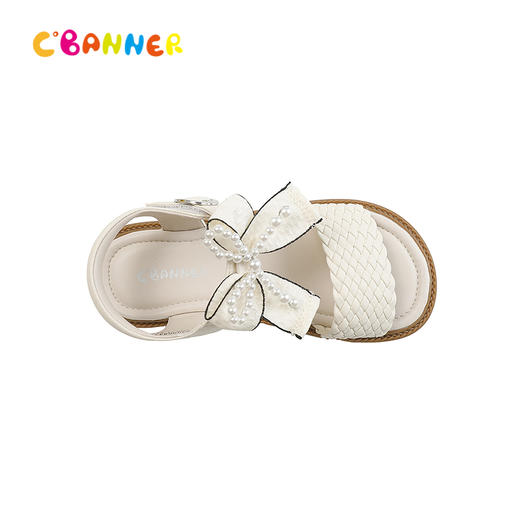 【上新】千百度2026夏季童鞋亲肤超纤编织 细腻柔软休闲凉鞋A26389684 商品图2