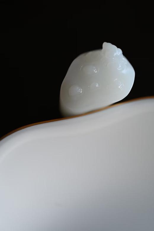 呱呱来财·和田白玉莲蓬吊坠【 嘉石2627】 商品图4