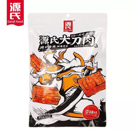D020 源氏香辣味大刀肉素食辣条儿时回忆80g 商品图0