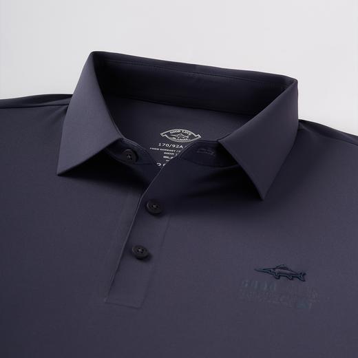 【四面弹】德鲨鲨鱼短袖纯色POLO衫男2026夏季新款翻领T恤 商品图2