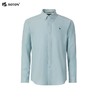 波顿春夏季男士长袖浅净色长袖衬衫微宽松休闲感衬衣MS096125 商品缩略图4