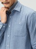 【抗菌防臭】波顿男士春秋冬季翻领中厚磨毛格子长袖衬衫修身简约百搭衬衣MS118325 商品缩略图3