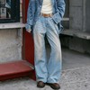 潮流猫爪直筒牛仔裤-纪念日百货门店同款169264765 商品缩略图0