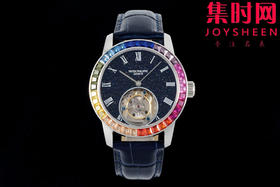 RMS百达翡丽古典陀飞轮系列 彩虹圈 真陀飞轮 男士腕表 表径42mm 搭载高端定制手动陀飞轮机械机芯