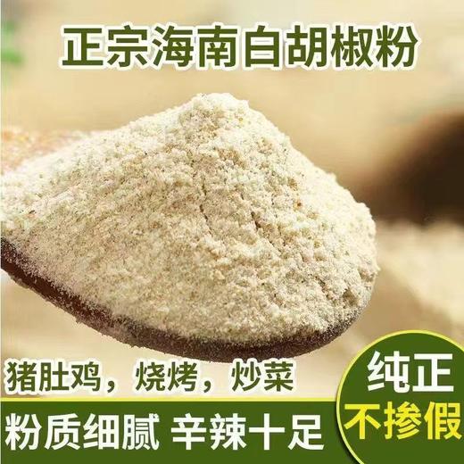【粉丝专属❗️海南纯白胡椒粉】煲汤调味香料，纯正胡椒猪肚鸡全干料，不用晒不缩水不发霉，香辛料去腥调料510g花椒粉L 商品图0