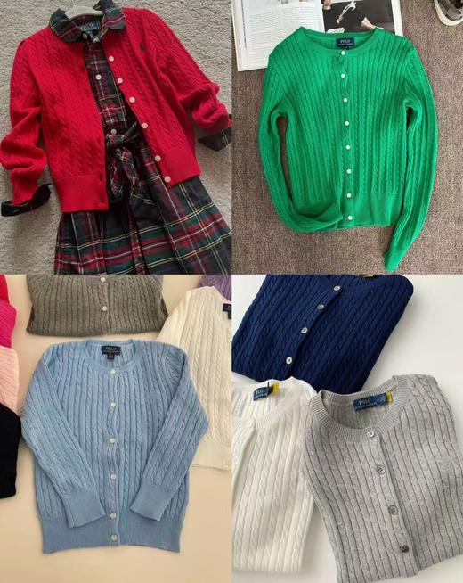 奥莱渠道带标【拉夫大童针织开衫】ME4049小麻花/针织/衫开衫/毛衣/拉夫/毛衫 商品图1