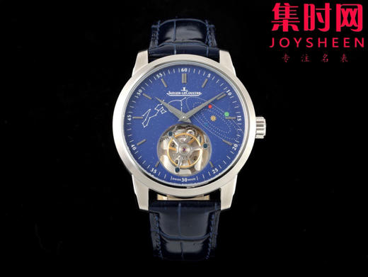 RMS积家Master Ultra Thin Tourbillon 大师陀飞轮系列 男士腕表 搭载高端定制手动陀飞轮机械机芯 商品图0