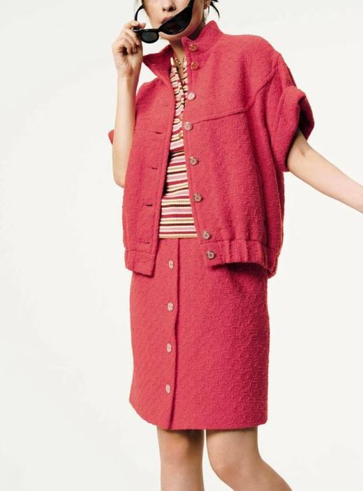 女款立领短袖外套 可配套装fe025 商品图3